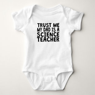Vertrauen Sie, dass ich mein Vater ein Baby Strampler