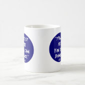 Vertrauen Sie, dass ich Sie - Wodka tanzen kann Kaffeetasse (Mittel)