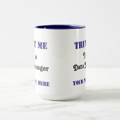 Vertrauen Sie dem Daten-Manager Tasse (Zentrum)