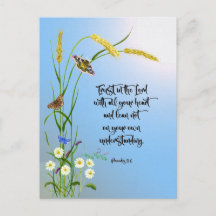 Vertrauen Sie dem Herrn mit all Ihrem Herzen