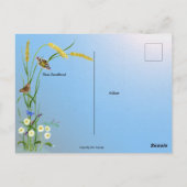 Vertrauen Sie dem Herrn mit all Ihrem Herzen Postkarte (Rückseite)