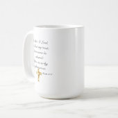 Vertrauen Sie dem Lord Psalm 31:1 15 oz Classic Wh Kaffeetasse (Vorderseite Links)