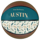 Vertrauen Sie dem Personalisierten Basketball an d (Vorderseite)