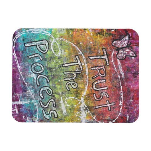 Vertrauen Sie dem Prozess Magnet (Horizontal)