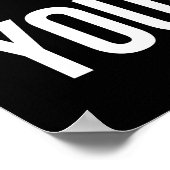 Vertrauen Sie dem Prozess, vertrauen Sie sich selb Poster (Ecke)