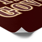 Vertrauen Sie dem staatlichen Poster (Ecke)