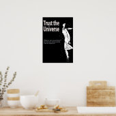 Vertrauen Sie dem Universe Poster (Küche)