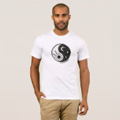 Vertrauen Sie dem Universe Ying Yang T-Shirt (Vorne ganz)