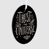 Vertrauen Sie dem universellen Gesetz der Anziehun Ornament (Vorderseite)