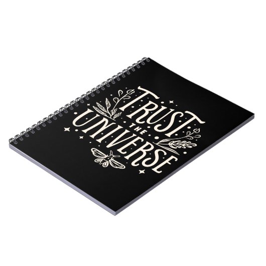 Vertrauen Sie dem Universum Notizblock (Linke Seite)
