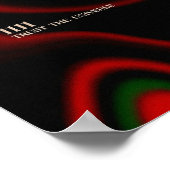 Vertrauen Sie dem Universum Poster (Ecke)