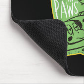 Vertrauen Sie den Paws - zwei Hunde, die einander  Mousepad (Ecke)