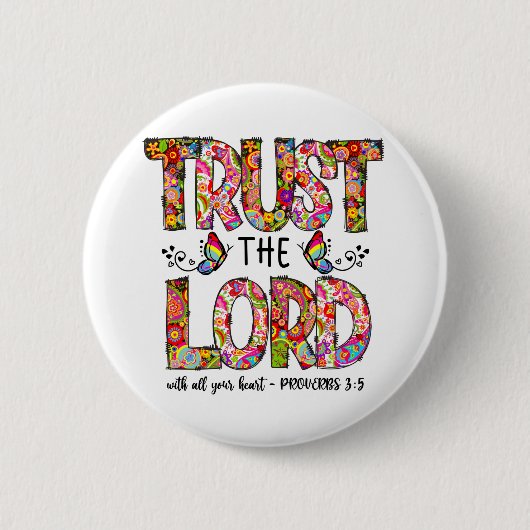Vertrauen Sie der Lord Sublimation Button (Vorderseite)
