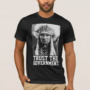 VERTRAUEN SIE DIE INDISCHEN REGIERUNGEN AUF SCHWAR T-Shirt