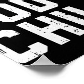 Vertrauen Sie Gott Chill Funny Jesus Faith Religiö Poster (Ecke)