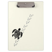 Vertrauen Sie Gott in die Reiseroute Klemmbrett (Vorderseite)