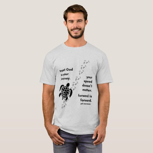 Vertrauen Sie Gott in Ihren T - Shirt (Vorne ganz)