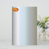 Vertrauen Sie Gott mit Taube in der Hand Briefpapier (Stehend Vorderseite)