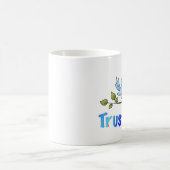 Vertrauen Sie Gott Tasse (Mittel)