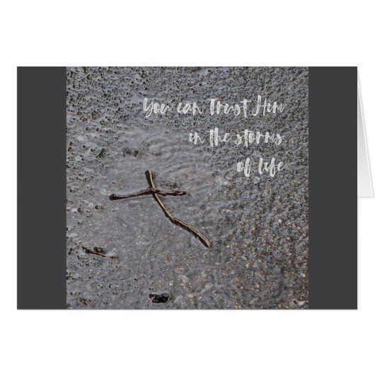 Vertrauen Sie Ihm in die Stürme Parakaleo-Notenkar (Vorderseite (Horizontal))