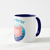 Vertrauen Sie Ihrem Darm Gastrozentner Gastroentol Tasse (VorderseiteRechts)