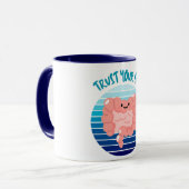 Vertrauen Sie Ihrem Darm Gastrozentner Gastroentol Tasse (Vorderseite Links)