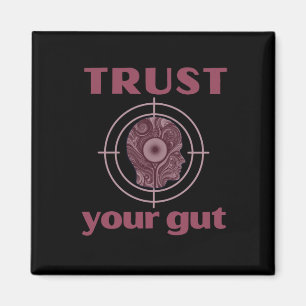 Vertrauen Sie Ihrem Gut - Funny Gips für alle Magnet