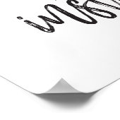 Vertrauen Sie Ihrem Instinkt Poster (Ecke)