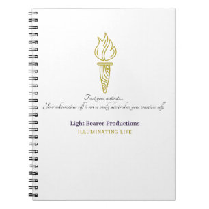 Vertrauen Sie Ihren Instinkten...Foto Notizblock