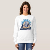 Vertrauen Sie Ihren Instinkten in den arktischen W Sweatshirt (Vorne ganz)