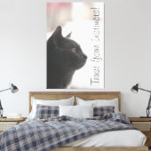 Vertrauen Sie Ihren Instinkten Leinwanddruck (Insitu (Schlafzimmer))