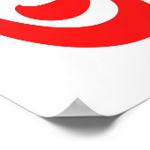 Vertrauen Sie Ihren Mädels - Groovy Wavy Schriftar Poster (Ecke)