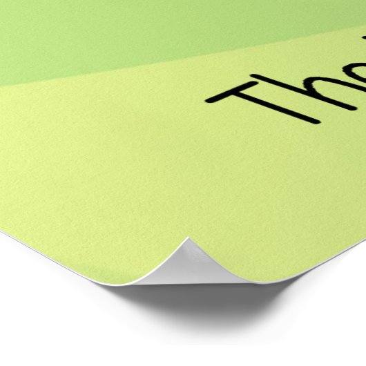 Vertrauen Sie Ihrer Intuition Poster (Ecke)