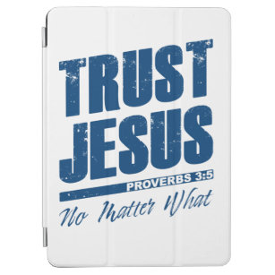 Vertrauen Sie Jesus, egal was Christliche Glaubens iPad Air Hülle