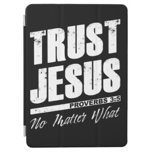Vertrauen Sie Jesus, egal was Christliche Glaubens iPad Air Hülle
