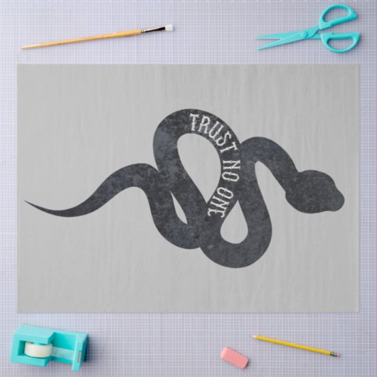 Vertrauen Sie keiner Schlange Seidenpapier (Basteln)