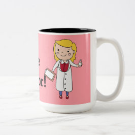 Vertrauen Sie mir, auch Zweifarbige Tasse