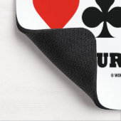 Vertrauen Sie mir, dass ich Ihr Partner bin (Bridg Mousepad (Ecke)