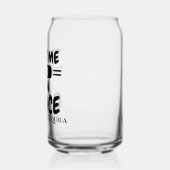 Vertrauen Sie mir, dass Sie Alkohol Spaß tanzen kö Dosenglas (Links)