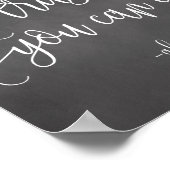 Vertrauen Sie mir, dass Sie alkoholische Hochzeit Poster (Ecke)