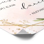 Vertrauen Sie mir, dass Sie das Zeichen blush burg Poster (Ecke)