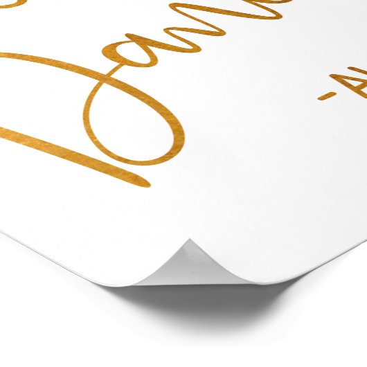 Vertrauen Sie mir, dass Sie Hochzeitszeichen 8x10 Poster (Ecke)