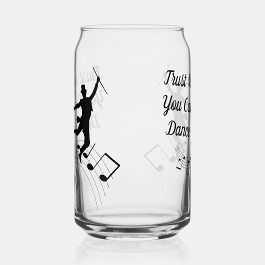 Vertrauen Sie mir, dass Sie tanzen können Glas (Links)