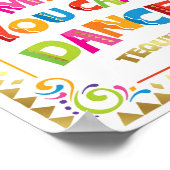 VERTRAUEN SIE MIR, DASS SIE TEQUILA-Zeichen drucke (Ecke)