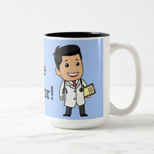 Vertrauen Sie mir Doc. Zweifarbige Tasse