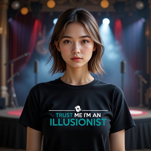 VERTRAUEN SIE MIR, EIN ILLUSIONIST ZU SEIN Tri-Blend SHIRT