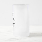 VERTRAUEN SIE MIR, ICH BIN EIN PILOT MATTGLAS BIERGLAS (Mittel)