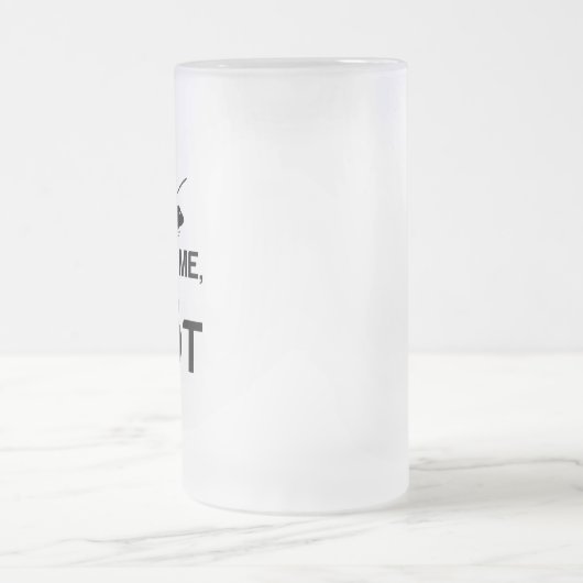 VERTRAUEN SIE MIR, ICH BIN EIN PILOT MATTGLAS BIERGLAS (Mittel)