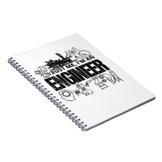 Vertrauen Sie mir, ich bin Ingenieur-Funny Enginee Notizblock (Rechte Seite)
