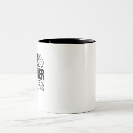 Vertrauen Sie mir, ich bin Ingenieur-Funny Enginee Zweifarbige Tasse (Mittel)